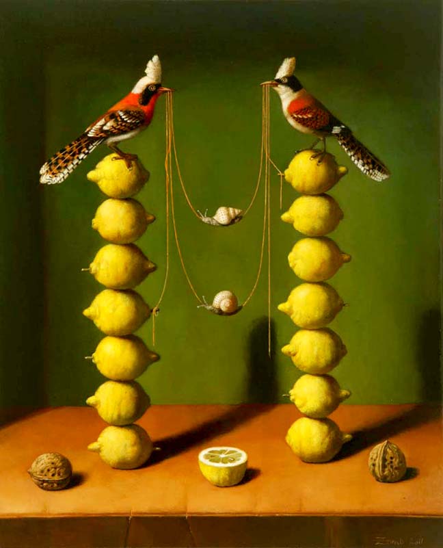 ,animals, birds, balance in art, balance art, balance of art